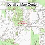 USGS Topographic Quadrangle Map - Bentley, Oklahoma (Folded/Waterproof)