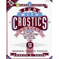 S&s Fun with Crostics: 23 (Simon & Schuster Fun with Crostics)