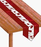 Hearts Fabric Table Runner