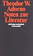 Noten zur Literatur