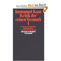 Werkausgabe in 12 B�nden: III/IV: Kritik der reinen Vernunft: 2 Bde. (suhrkamp taschenbuch wissenschaft)