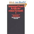 Werkausgabe in 12 B�nden: III/IV: Kritik der reinen Vernunft: 2 Bde. (suhrkamp taschenbuch wissenschaft)