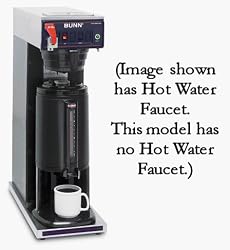 Bunn Airport Pourover Thermal Server Coffee Brewer