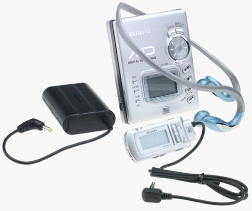 Aiwa AMF70 Portable Minidisc Recorder/Player