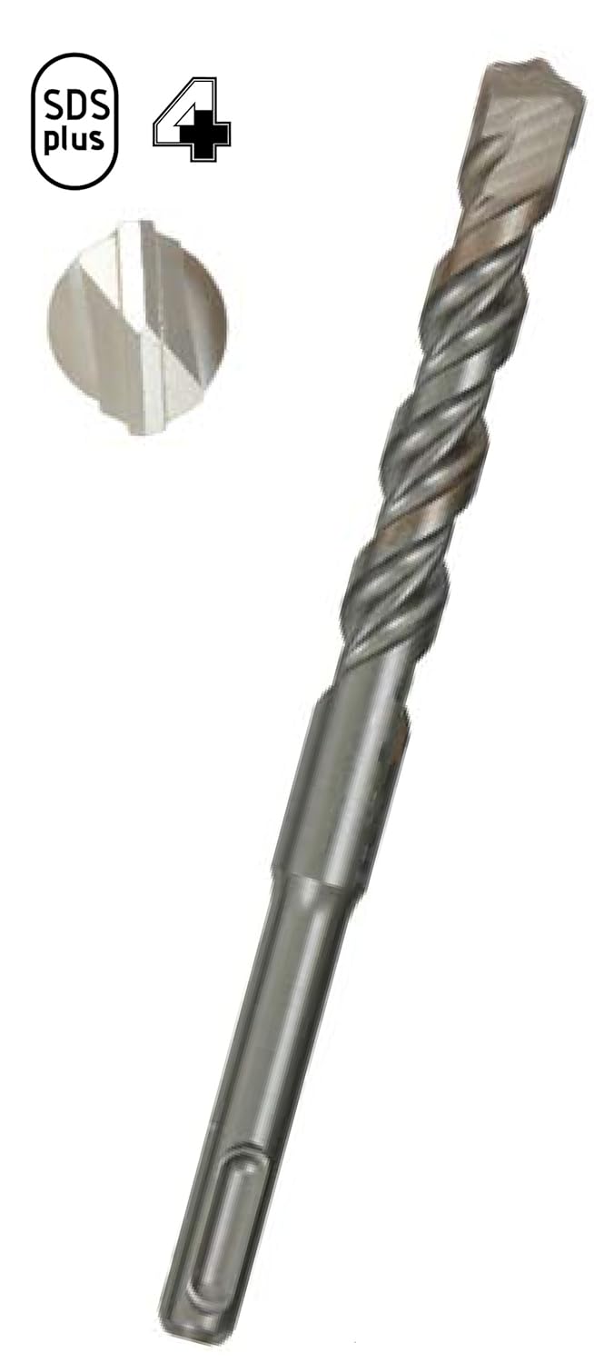Hitachi 725020B SDS4 Plus 7/32-Inch x 14-Inch x 16-Inch 2-Cutter Drill Bit, 25-Pack
Hitachi 725020B SDS4 Plus 7/32-Inch x 14-Inch x 16-Inch 2-Cutter Drill Bit, 25-Pack
