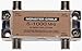 Monster Cable SS3RF Monster Standard RF Splitters For CATV Signals 3-Way RF Splitter