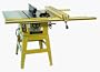 Powermatic 1791228 Model 64 Artisan 10-Inch Left Tilt 1-1/2 Horsepower Contractor Saw with 50-Inch Accu-Fence, 2 Cast Iron Extension Wings, Table Board, and Legs, 115/230-Volt 1 Phase