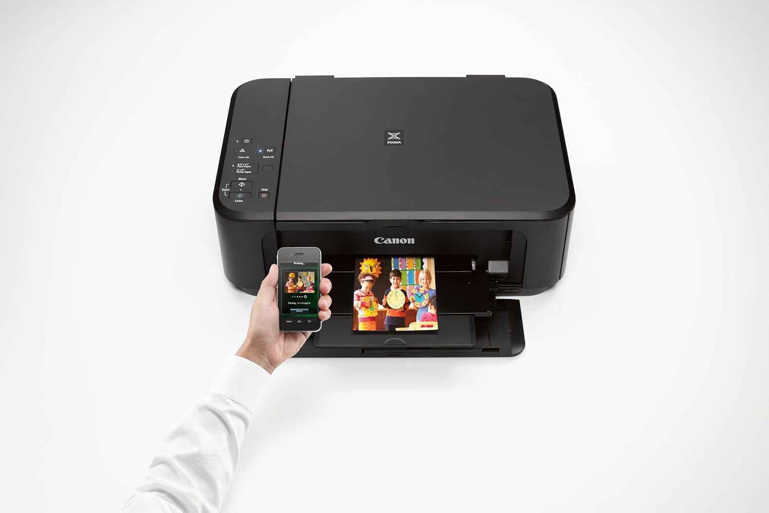 CANON PIXMA MG3520 WIRELESS COLOR PRINTER WITH SCANNER & COPIER, BLACK