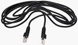 Monster Cable Ultra-High-Speed RJ11 Internet Phone Cable (10-Feet, Black)