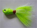 Guppy Bucktail jig Chartreuse