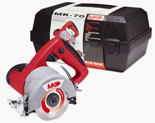 MK Diamond 157461 MK-70 8.75 Amp 4-Inch Hand-Held Tile and Masonry Saw
