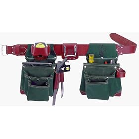 Occidental Leather 5605XL Green Lights Leather 6 Bag Set (XL)