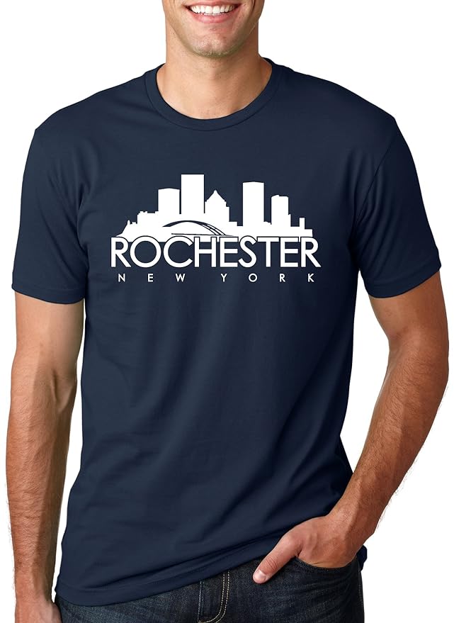 Amazon.com: Rochester New York T Shirt NY Shirt Hometown Pride Tee ...
