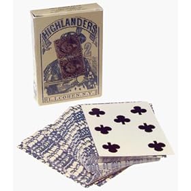  Highlanders 1864 Poker Cards Replica