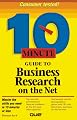 10 Minute Guide to Business Research on the Net