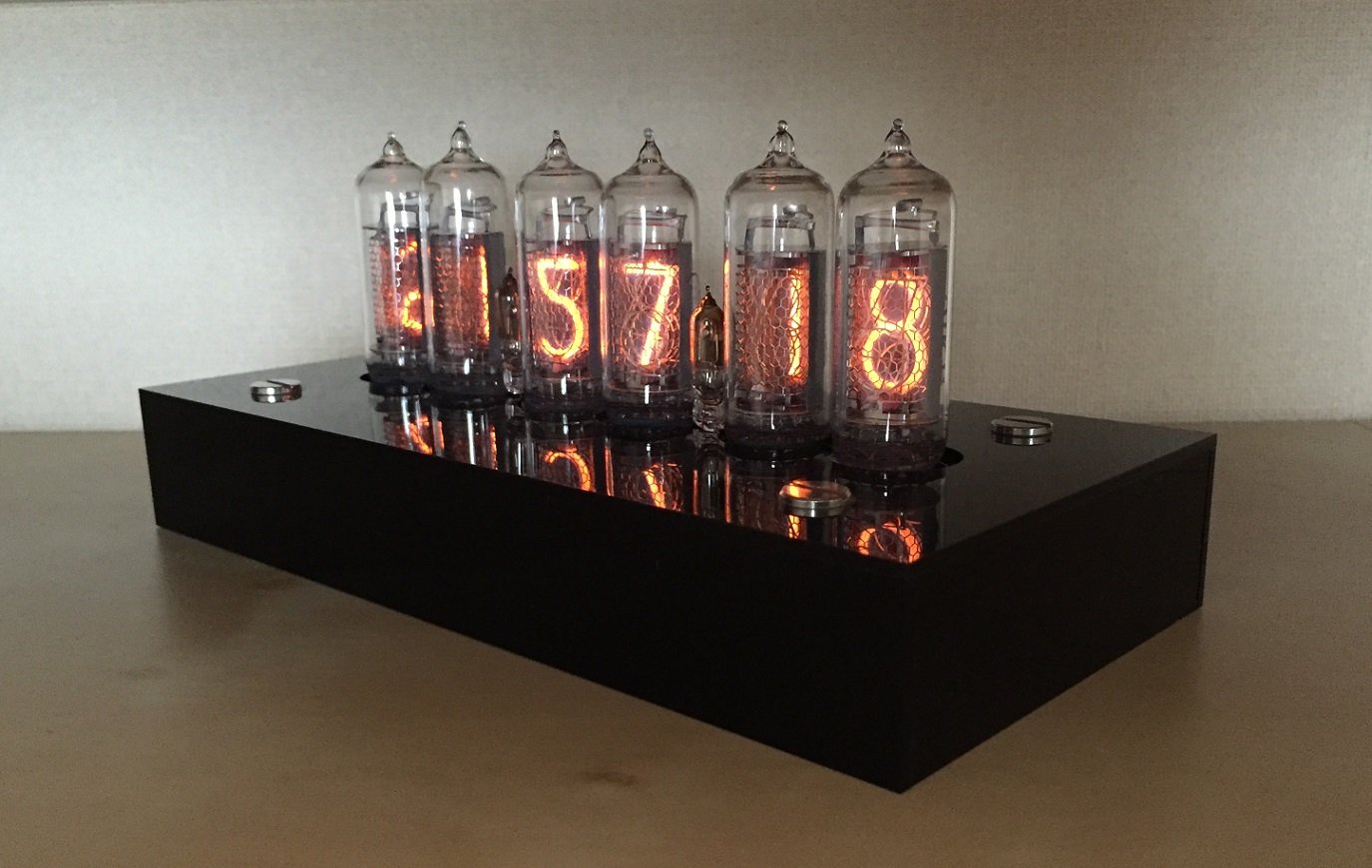 ニキシー菅時計（nixie clock）Andy Maicro|E.P. FACTORY : 玩物喪志 