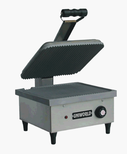 Uniworld USASX Ribbed Plate - Panini Grill