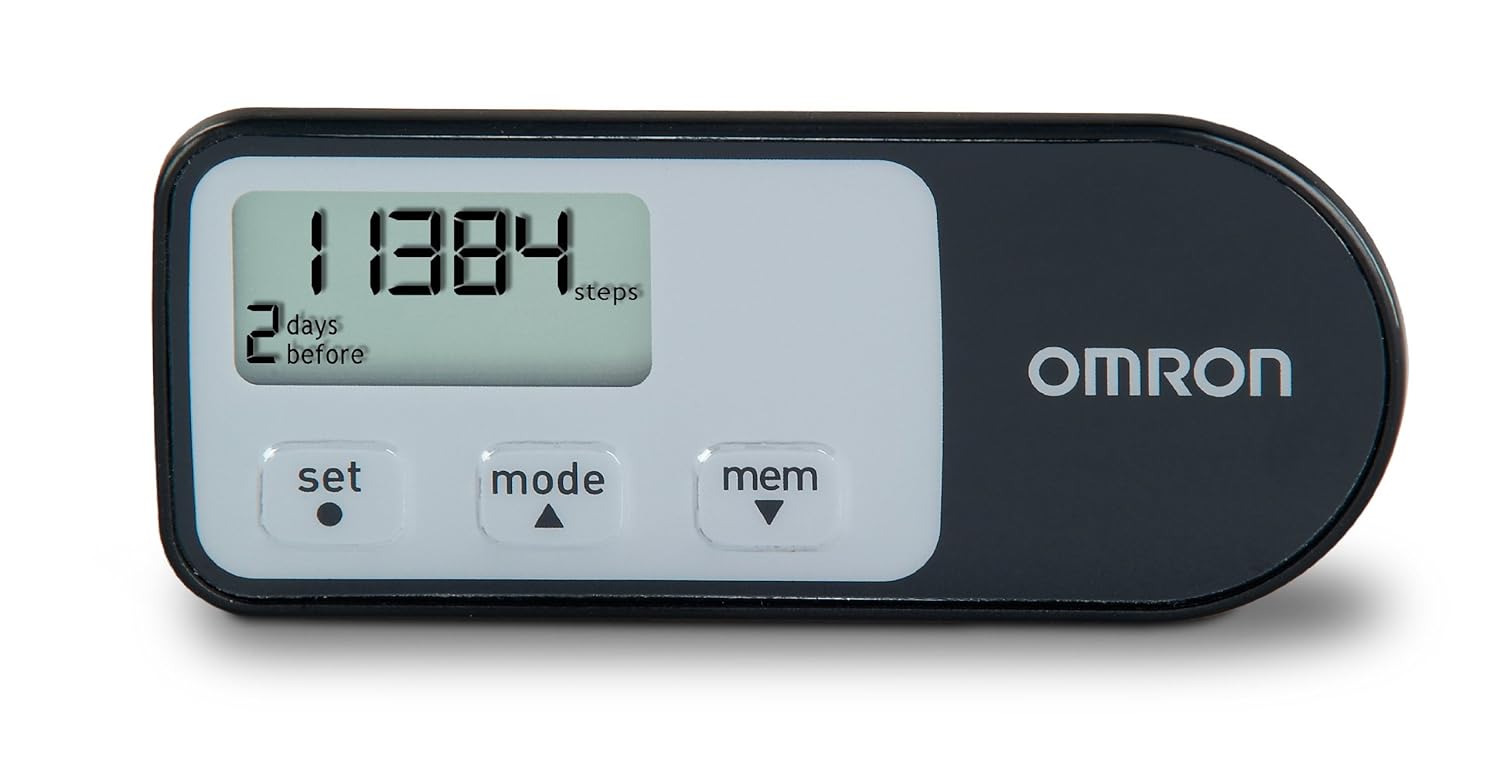 Omron HJ321 TriAxis Pedometer, Black , New, Free Shipping eBay