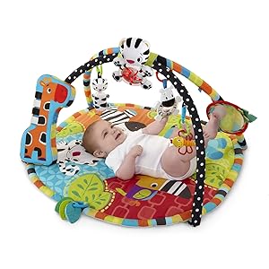 Bright Starts Start Your Senses Safari Activity Gym Spots and Stripes