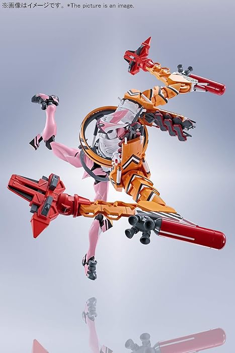 Robot Spirits(Side EVA) R-272 Multipurpose Humanoid Decisive Weapon,Artificial Human Evangelion Production Model Custom Type-08 Beta Improvised Combat Configuration