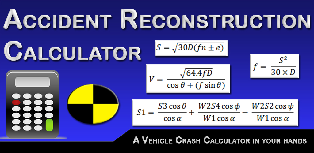Accident Reconstruction Calculator Appstore for Android