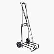 Stebco 390007BLK Heavy Duty Stebco Travel Cart, 250 Lbs Capacity
