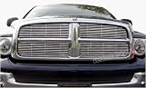 02 03 04 05 Dodge Ram 2PC Upper Billet Grille (No-cut)