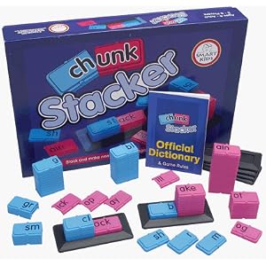 Click to buy <br>Phonics Games:  Chunk Stacker Gamefrom Amazon!