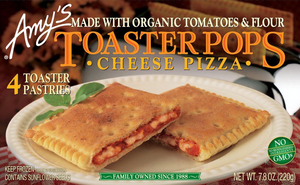 Amazon.com: Amy's Pizza Toaster Pop, Organic, 7.8-Ounce Boxes ...