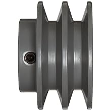TB Woods 2AK2712 FHP Bored-To-Size, 2.75" Outside Body Diameter, 0.5" Bore Diameter V-Belt Sheave