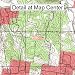 USGS Topographic Quadrangle Map - Hermitage, Tennessee (Folded/Waterproof)