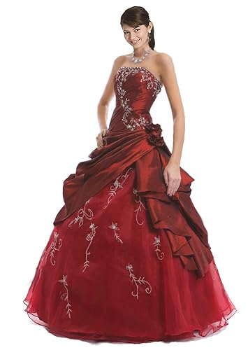 Faironly M37 Strapless Prom Dress Stock