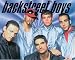 Backstreet Boys - Group in Front of Blue Portal - Bumper Sticker / Decal