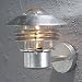 Kitchen & Housewares : Modena 7302 Galvanised Steel Exterior Wall Light