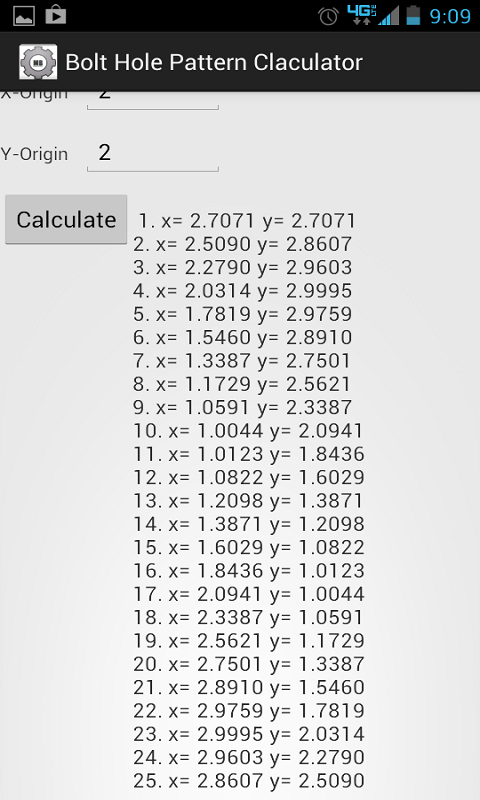 Amazon Bolt Hole Pattern Calculator Appstore For Android