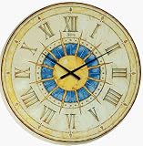 Product details for The Sun Murano Glass Clock - Large Wall Clock