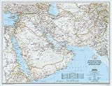 National Geographic RE00620079 Map Of Afghanistan-Pakistan-Middle East