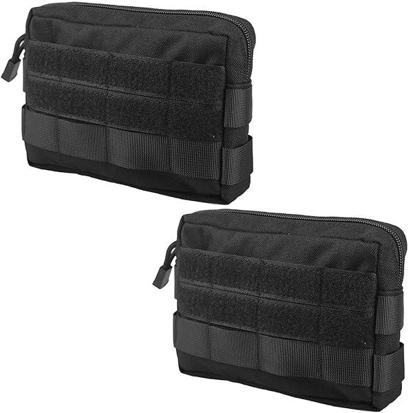 official edc black utility bag