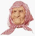 Adult Don Post Old Lady With Scarf Costume Mask