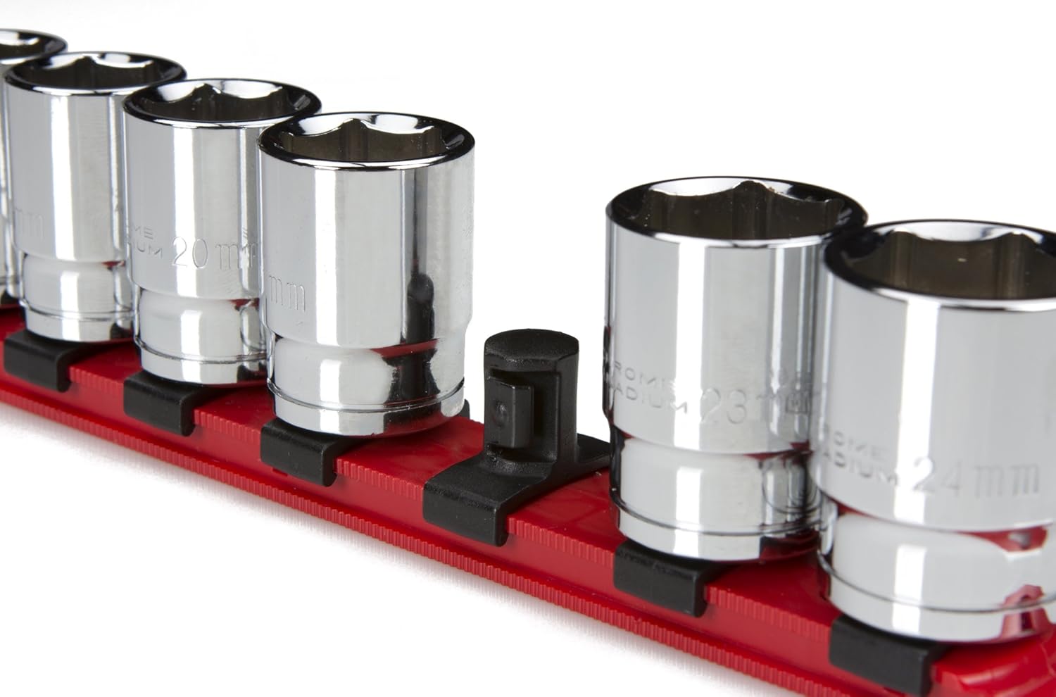 TEKTON 1882 3/8Inch Drive Socket Holder and Organizer with 14 Clips , New, Free eBay