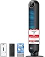 DREO Smart Leiser Turmventilator  90Grad oszillierend m. APP + Sprachsteuerung + Fernbedienung, 4 Modi, 4 Geschw., 8Std.Timer, Schwarz 91.4cm -15Proz. 84,97st.UVP 99,99