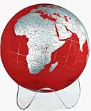 National Geographic Globes ES-16BSB - 16 Inch Burgundy Earthsphere Globe With Sculptured Base