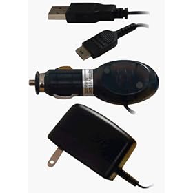Game Boy Micro Power Kit (Car charger, USB Charging Cable & AC Adapter)