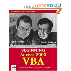 Beginning Access 2000 VBA