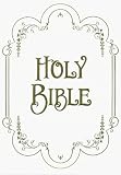 The New American Bible: Catholic Family Record White Padded Satin-Stain Edges