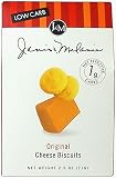 Original Cheddar Flavor Low Carb Cheese Biscuits 2.5 oz. box by J&M Foods