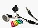 Block Entertainment (tm) - Sony PSP - Black Stereo Headphones / Earphones