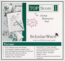 Dental Admission Test (DAT) Computerized Sample Tests and Guide, TopScore Pro for the DAT
