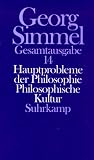Hauptprobleme der Philosophie; Philosophische Kultur