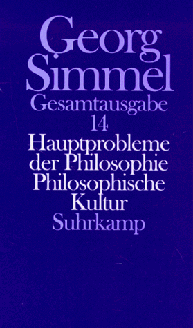 Hauptprobleme der Philosophie; Philosophische Kultur
